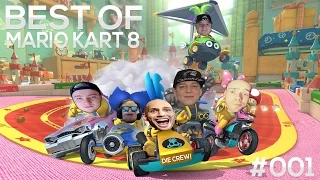 Best of Mario Kart 8 #001 ft. MontanaBlack, flyinguwe, ELoTRiX, Solution, PunktMomo & Hornisse86!😂