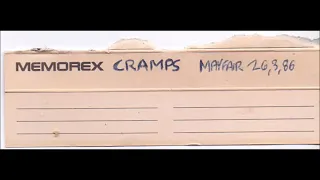 THE CRAMPS Newcastle Mayfair. 26-3-86  Swedges tape.