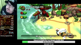 Donkey Kong Country: Tropical Freeze - Funky Mode Any% - (Part 6) Full VOD