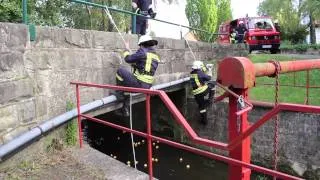 Cold-Water-Challenge der Feuerwehr Bäntorf