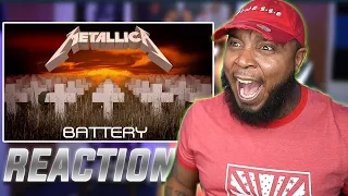 MY FIRST TIME HEARING METALLICA BATTERY(AMAZING)!!!!