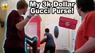 CRAZY FAN STEALS MY PURSE!!