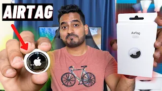 AIRTAG UNBOXING, SETUP & FEATURES! 1ST IN HINDI/ AIRTAG HINDI UNBOXING