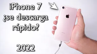 PRUEBA de BATERIA 🔋 iPhone 7 iOS 14.6 2022 PRIMERA PARTE 🚀 TEST DE BATERIA iPhone 7 - RUBEN TECH !