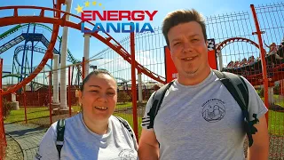 Energylandia Theme Park Vlog with On Ride POVs Poland 2023 | Amuseaholics