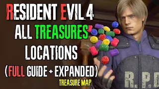 ALL TREASURE LOCATIONS in RESIDENT EVIL 4 REMAKE GUIDE