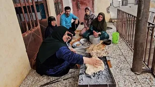 "Introduction to the Art of Baking Local Bread by Grandma and Mrs. Farideh"