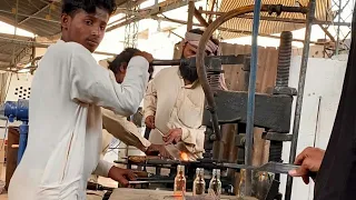 Excellent teamwork || glass bottle making factory ||  manufacturing