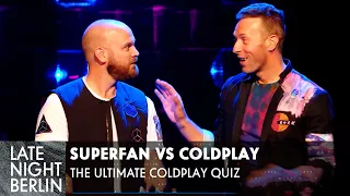 Fan vs Band - The Ultimate Coldplay Quiz | Kennt Coldplay sich selbst am besten? | Late Night Berlin