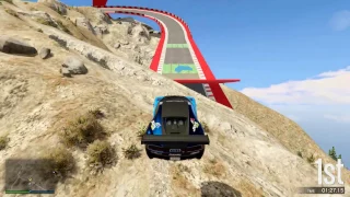 GTA 5 - Chiliad Premium Cunning Stunt (02:22.454) - Tips and Tricks (Shortcuts) - Personal Record