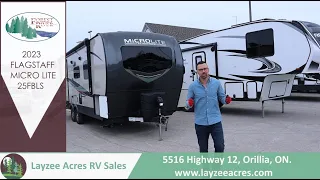2023 Forest River Flagstaff Micro Lite 25FBLS - Shooting down a spy balloon! - Layzee Acres RV Sales