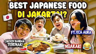 TOMO YUSUKE KAGET LIAT CARA ECA AURA MAKAN JAPANESE FOOD!? 😂 | RESTORAN JEPANG FAVORIT JEROME!