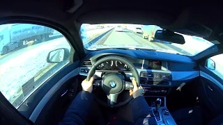 2015 BMW 520i F10. City Driving.