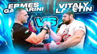 VITALY LALETIN vs ERMES GASPARINI + WHO HAS THE STRONGER GRIP?