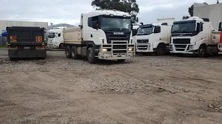 HOW TO REVERSE AND JACK-KNIFE A TRUCK AND DOG TRAILER