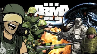 ALIENS FRONTIER WAR | Bad Day For a Colonial Marine in Arma 3