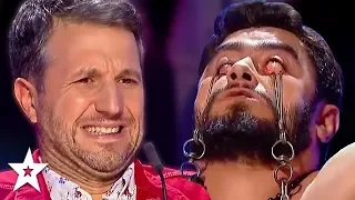 Judges Can't Watch DANGEROUS Audition on Romania's Got Talent! | Got Talent Global
