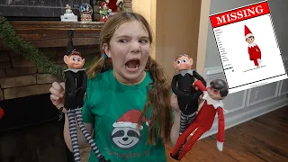 Our Elf On The Shelf Is Missing! Evl And Elf Twin Caught Moving On Camera! Part 2