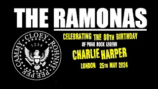 Ramonas - Live In London / Charlie Harper's 80th Birthday Party (25 May 2024)