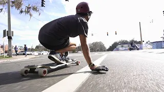 My First Ride on the Landyachtz Switchblade 38 Longboard