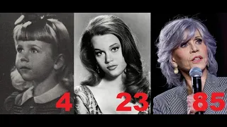 Jane Fonda from 0 to 85 years old