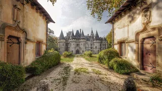 je découvre UN CHÂTEAU du 13ème siècle ..CHATEAU HANTÉ.#urbex #abandoned #exploration #urbexworld