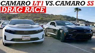 2021 Camaro LT1 vs. 2018 Camaro SS