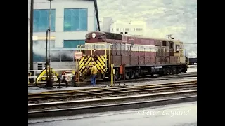 RARE FOOTAGE - Fairbanks Morse on the CPR