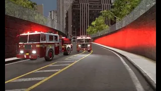 Vehicle fire in the tunnel! - Manhattan- EmergeNYC-EP 5