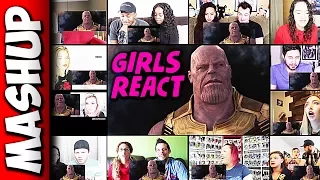 Avengers: Infinity War Trailer Reaction Mashup (Girls Version)