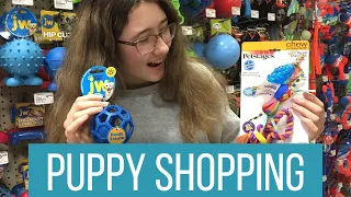 SHOPPING FOR PUPPY SUPPLIES | Everything We Need for Our New Dog