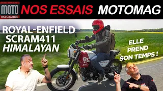 Royal Enfield SCRAM 411 Himalayan A2 ► Essai Moto Magazine