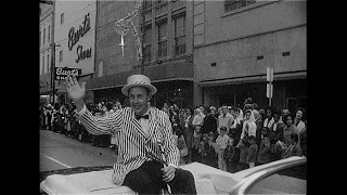 Giant Balloon Parade In Downtown Dallas Featuring Mr. Peppermint - November 1962 (Silent)