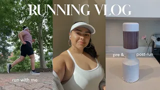 RUNNING VLOG | week in my life re-starting my running journey (run with me)