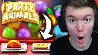 OPENING *100* SURPRISE EGGS IN PARTY ANIMALS!