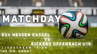 KSV Hessen Kassel vs Kickers Offenbach U19 A-Junioren Hessenliga