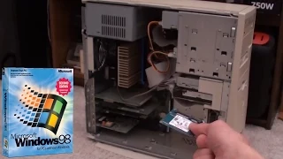 Installing Windows 98 on an SSD