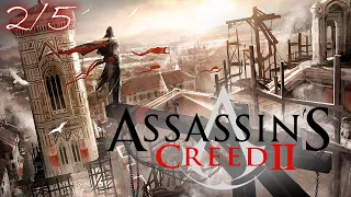 Игрофильм Assassin's Creed II (2/5 часть)