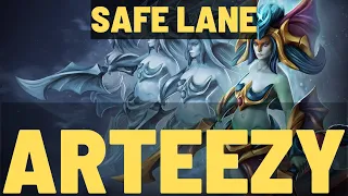 1️⃣ Arteezy Naga Siren Carry 🔥 Player Perspective | 7.33e Full Gameplay | Shopify vs Liquid #dota2