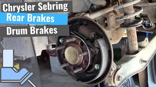 Chrysler Sebring: Rear Drum Brakes