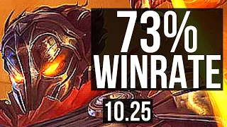 VIKTOR vs AKALI (MID) | 73% winrate, 11/1/6, Legendary | EUW Diamond | v10.25