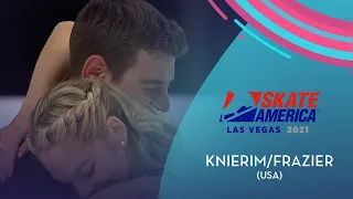 Knierim/Frazier (USA) | Pairs FS | Guaranteed Rate Skate America 2021 | #GPFigure