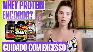 TUDO SOBRE WHEY PROTEIN: EMAGRECE? ENGORDA? QUAIS OS BENEFÍCIOS?