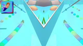 Mermaid Rush 3D - All Levels Mobile Walkthrough Gameplay iOS,Android New Update Max Level