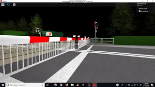 *HANGMAN WITH GLITCHY LIGHTS / WEIRD ALARM* Newton Drove Level Crossing (1/5/19)