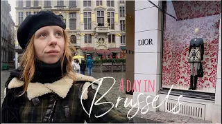 🌨 Brussels city trip 🌹 - thrift stores - window shopping and sightseeing