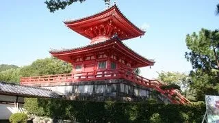 嵐電に乗って、初秋の嵯峨野を散策　=彼岸花と古寺= 2013.9.21