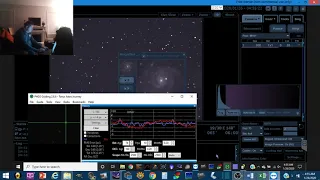 Pinwheel Galaxy (M101) Imaging Session Using APT