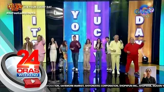 Pilot episode ng "It's your Lucky Day," trending | 24 Oras Weekend