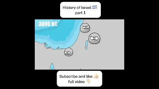 Countryballs - History of Israel part 1  #polandball #countryballs #history #israel